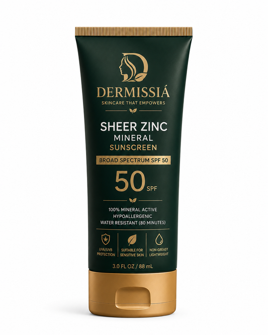Dermissiá Sheer Zinc Mineral Sunscreen SPF 50
