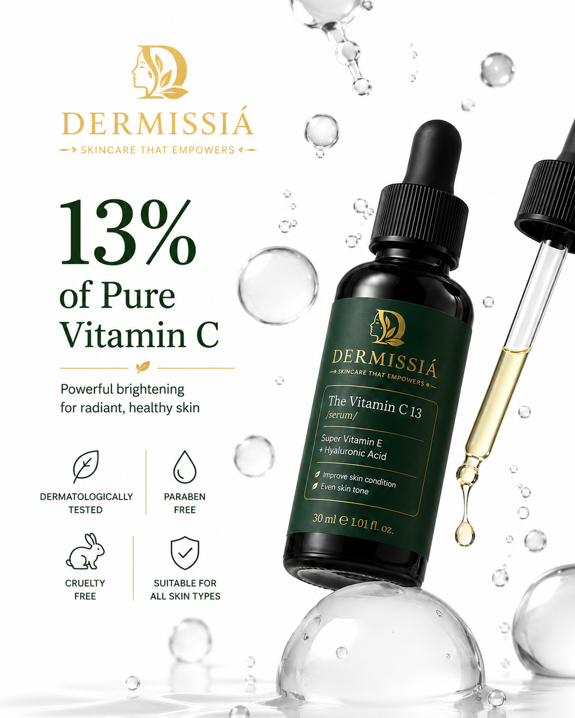 Dermissiá Vitamin C 13 Serum 30ml